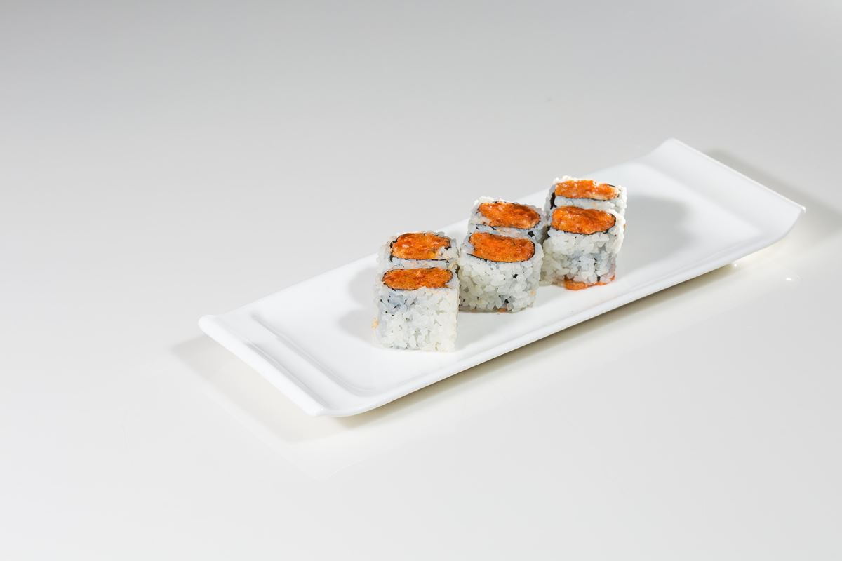 Order Spicy Salmon Roll food online from Kashi Japanese - Stamford store, Stamford on bringmethat.com