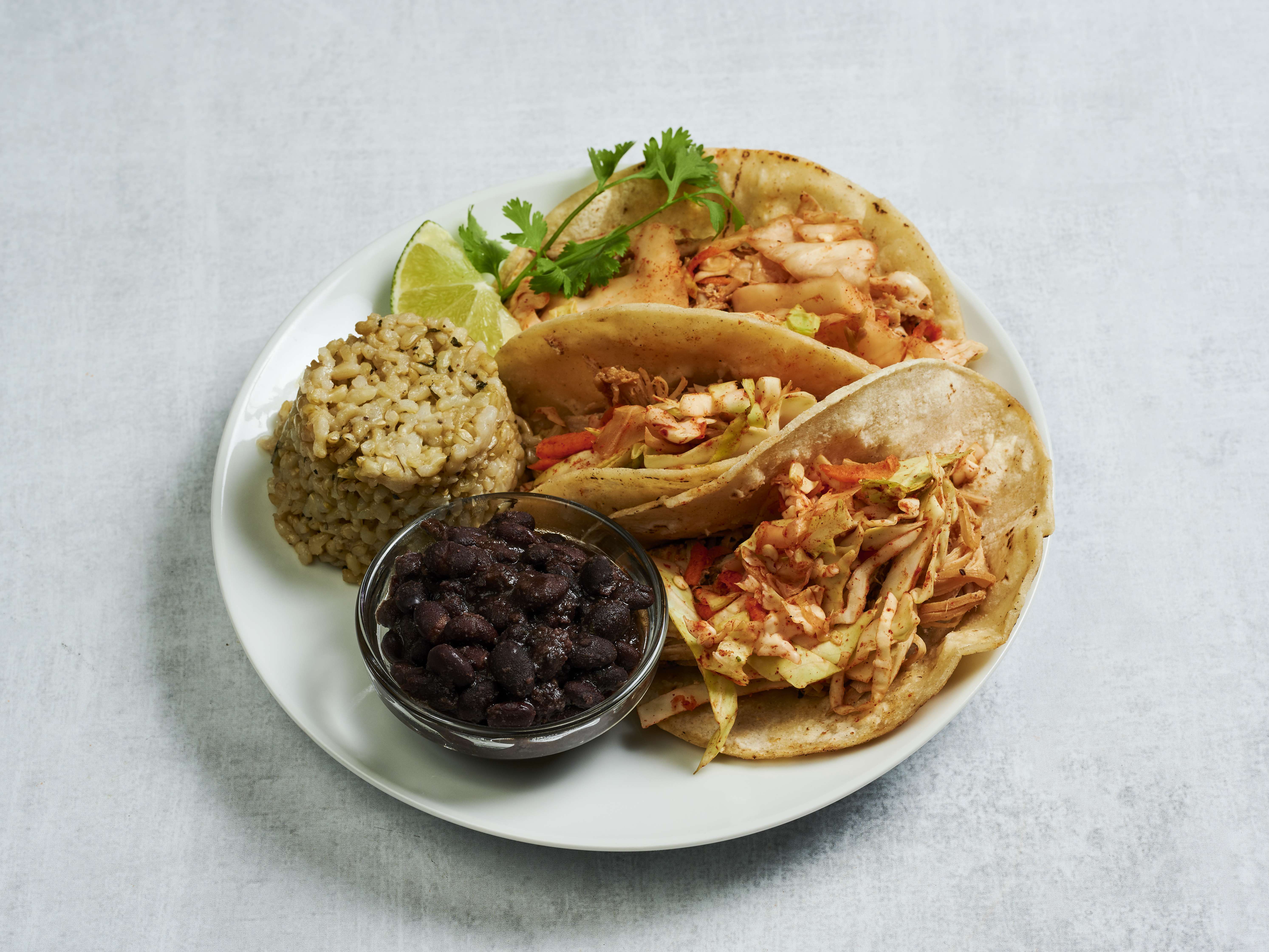 Order 3 Chicken Tacos food online from The Spot Cafe store, Claremont on bringmethat.com