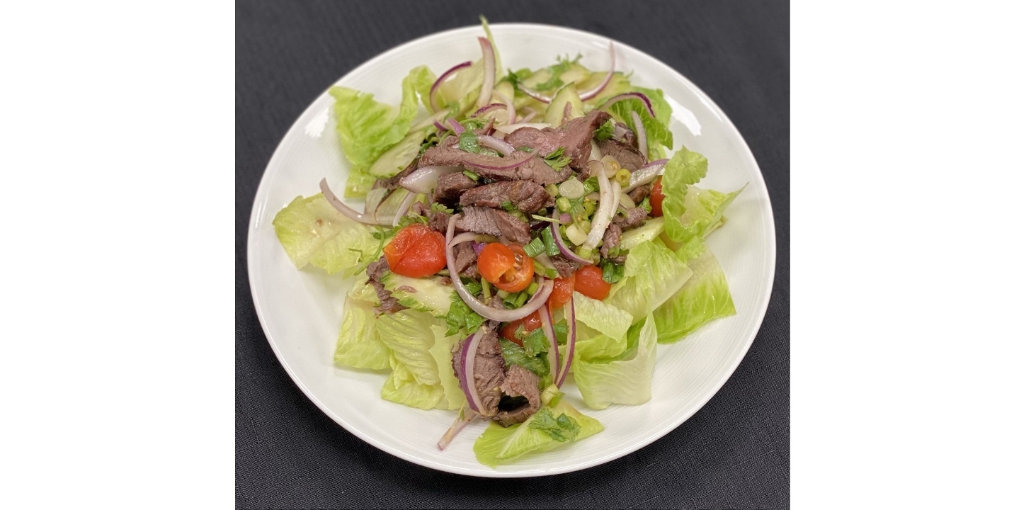 Order Grilled Beef Salad food online from Modern Thai Restaurant store, Tyrone on bringmethat.com