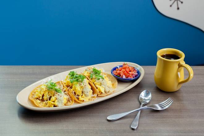 Order Juan's Breakfast Tacos* food online from Snooze Am Eatery store, Phoenix on bringmethat.com