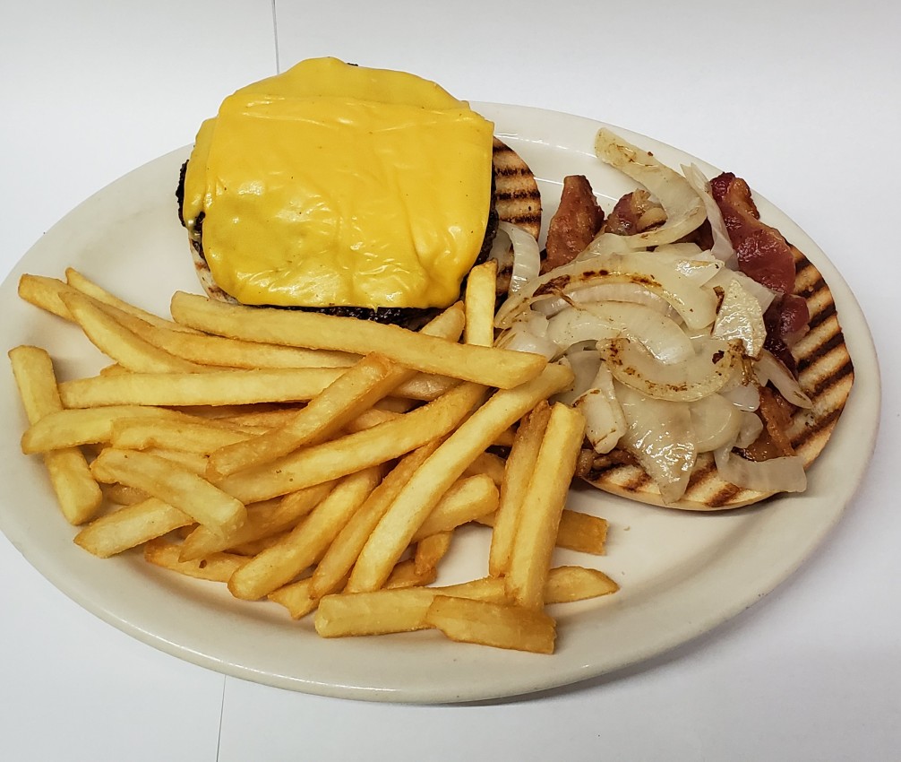 Order Yankees Burger food online from Sunrise Diner store, Roselle Park on bringmethat.com