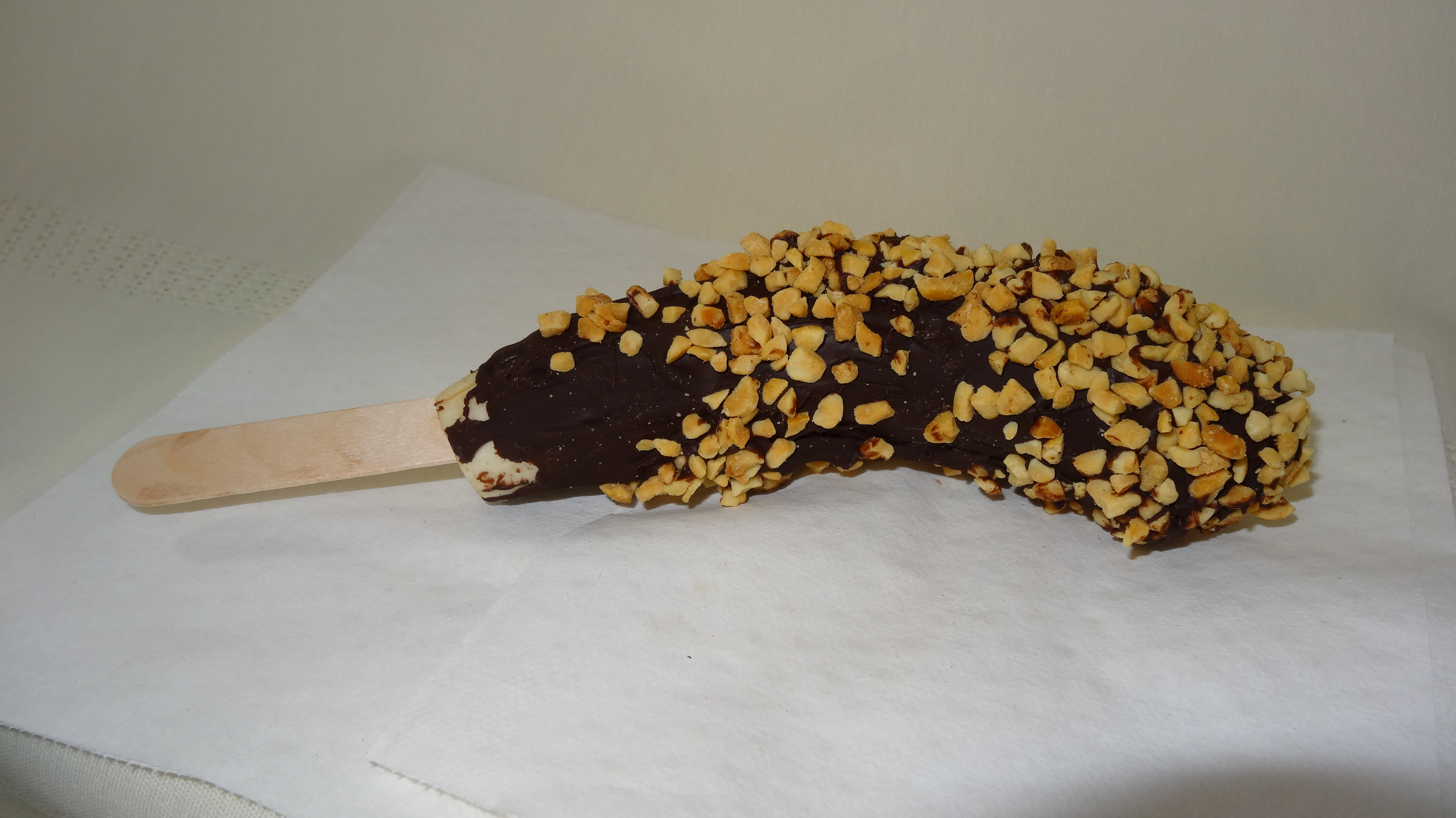 Order Burt's Bananas - Chocolate Covered Hand Dipped Frozen Banana with Nuts food online from Flavor Frenzy store, Addison on bringmethat.com