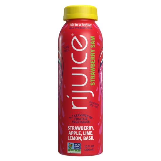 Order rijuice Strawberry Sam 10oz food online from Everyday Needs by Gopuff store, Pittsburgh on bringmethat.com