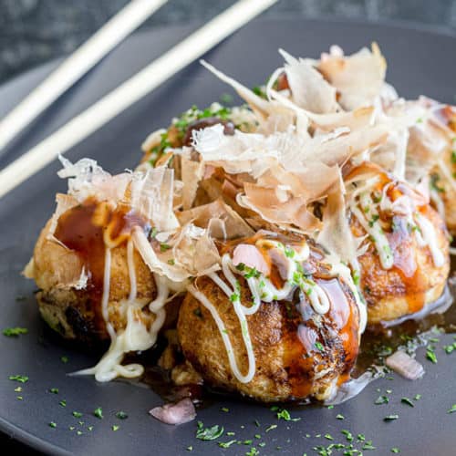 Order Takoyaki  food online from Noodle Bistro store, Flagstaff on bringmethat.com