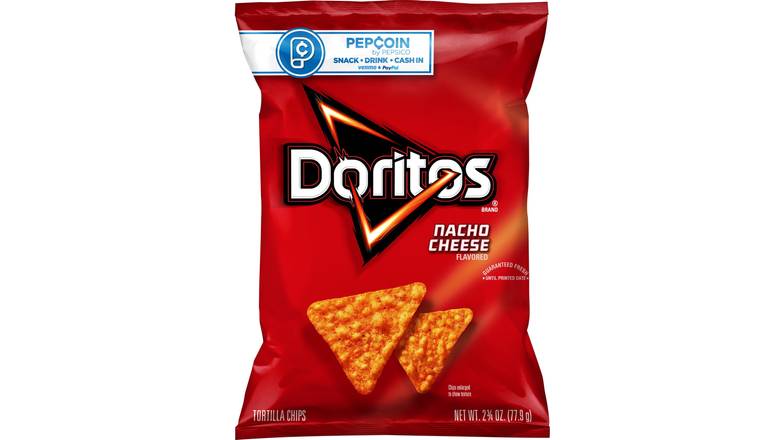 Order Doritos Nacho Cheese Flavored Chips food online from Anderson Convenience Markets #140 store, Omaha on bringmethat.com