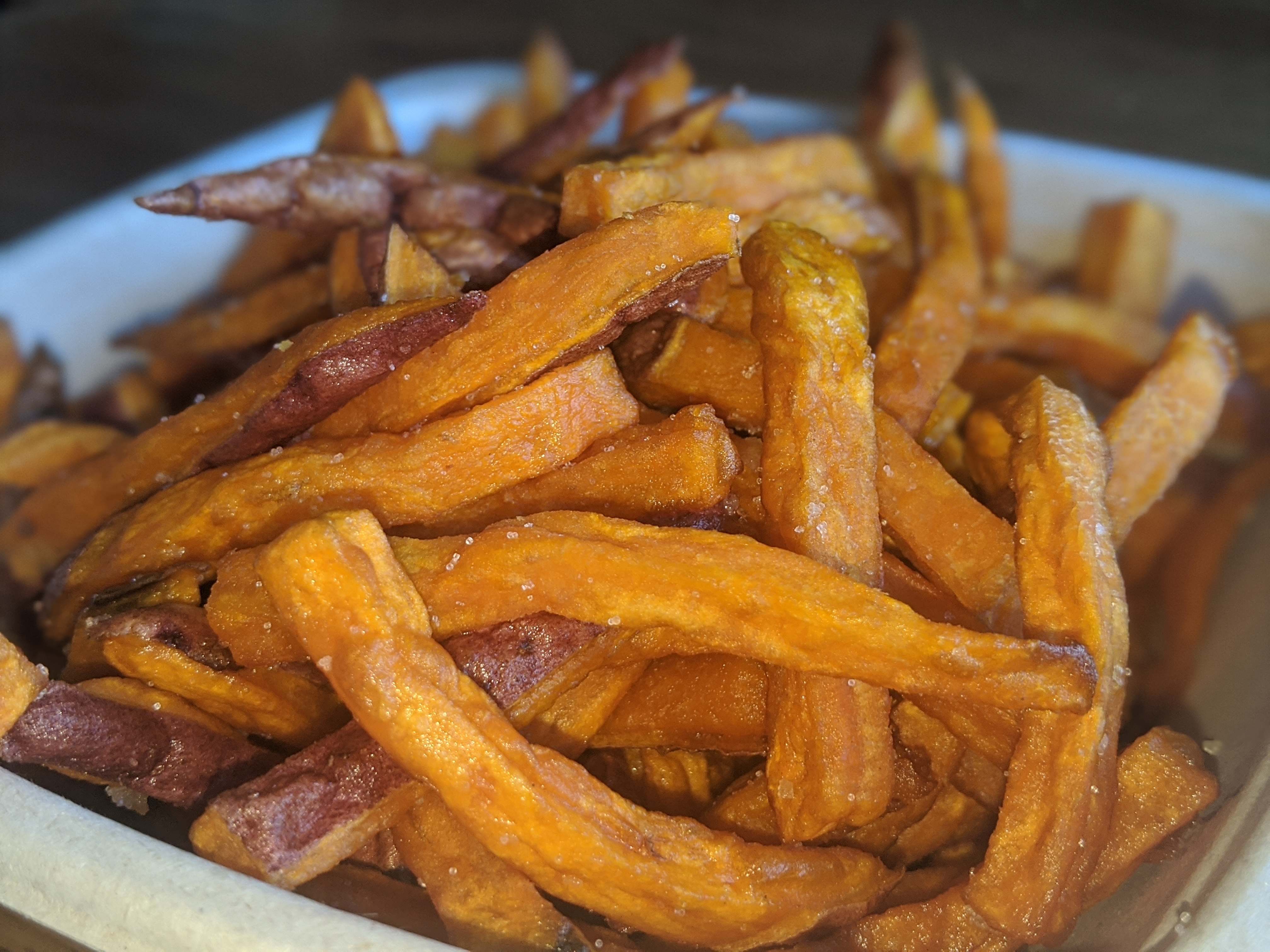 Order Sweet Potato Fries food online from Divine Bovine Burgers store, Tucson on bringmethat.com