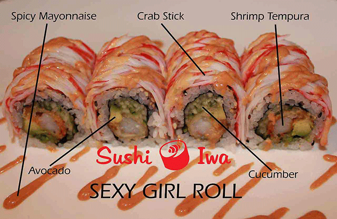 Order SEXY GIRLS food online from Sushi Iwa store, Clayton on bringmethat.com