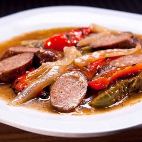 Order Grilled Sausage & Peppers food online from Amore Taste Of Chicago store, Henderson on bringmethat.com
