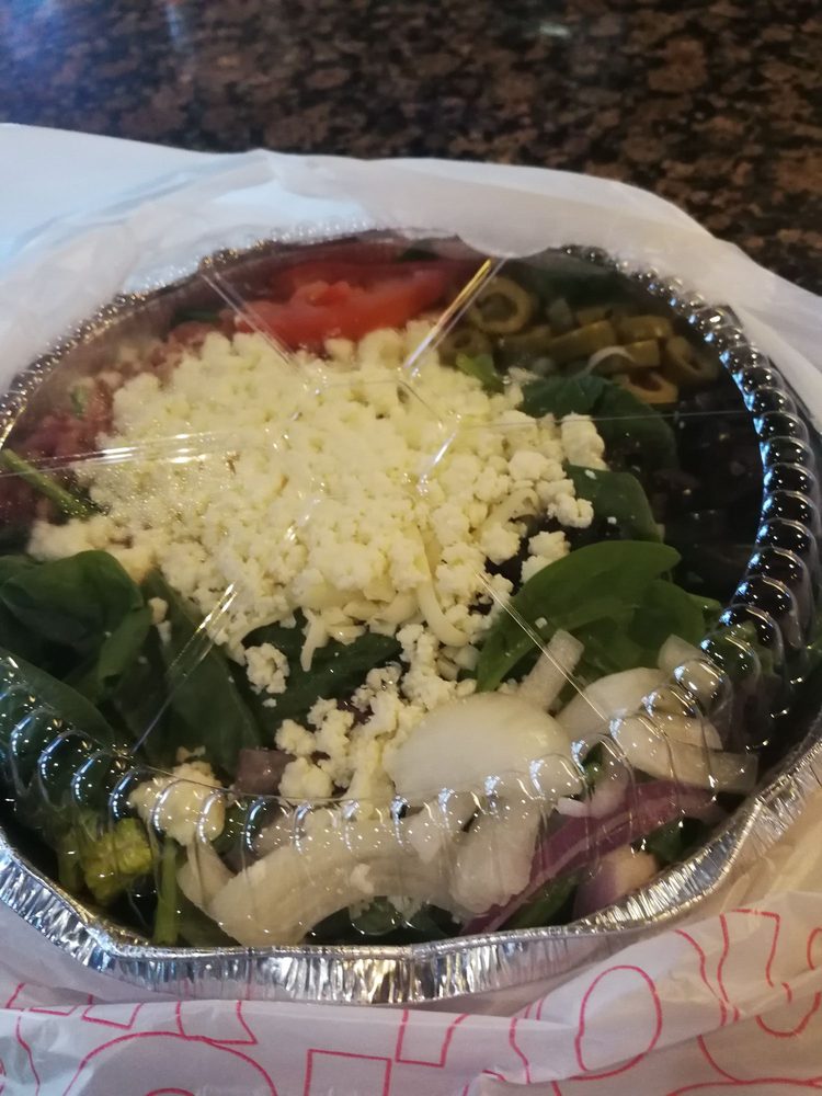 Order Spinach Salad food online from Dan Pizza Co store, Webster on bringmethat.com