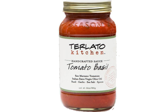 Order Terlato Kitchen Tomato Basil Sauce food online from Hyde Park Gourmet Food & Wine store, Cincinnati on bringmethat.com