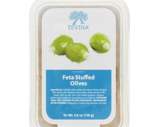 Order Divina Feta Cheese Stuffed Green Olives food online from Bel Clift Market store, SF on bringmethat.com