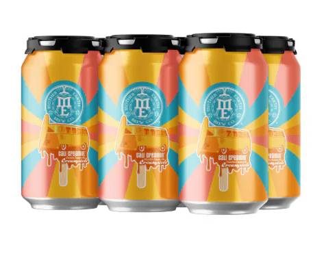 Order Mother Earth Cali Creamin Creamsicle 6pk 12oz Can 5.0% ABV food online from Windy City Liquor Market store, El Cajon on bringmethat.com