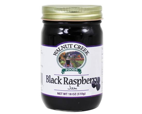 Order Walnut Creek Jam- Black Raspberry Jam - 18oz food online from Darn Cheap Discounts store, Hartville on bringmethat.com