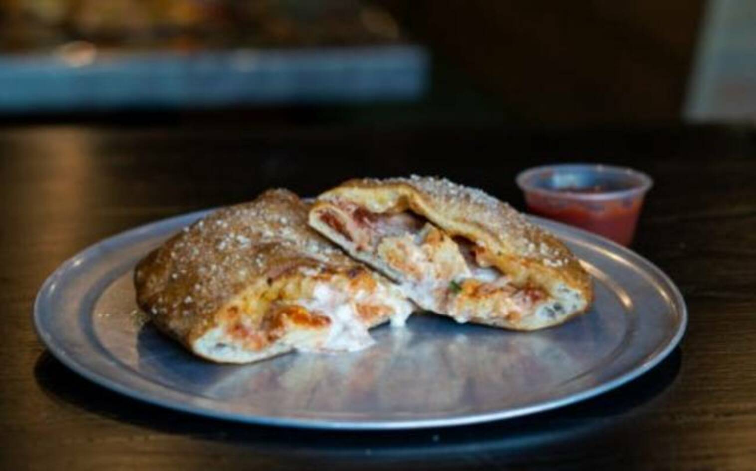 Order Buffalo Soul Ja Calzone (8" Personal) food online from Peace Love And Pizza store, Alpharetta on bringmethat.com