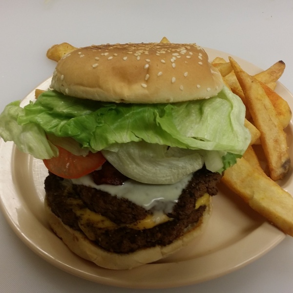 Order Colossal Burger food online from Mixed Grill Cafe store, Nashville on bringmethat.com