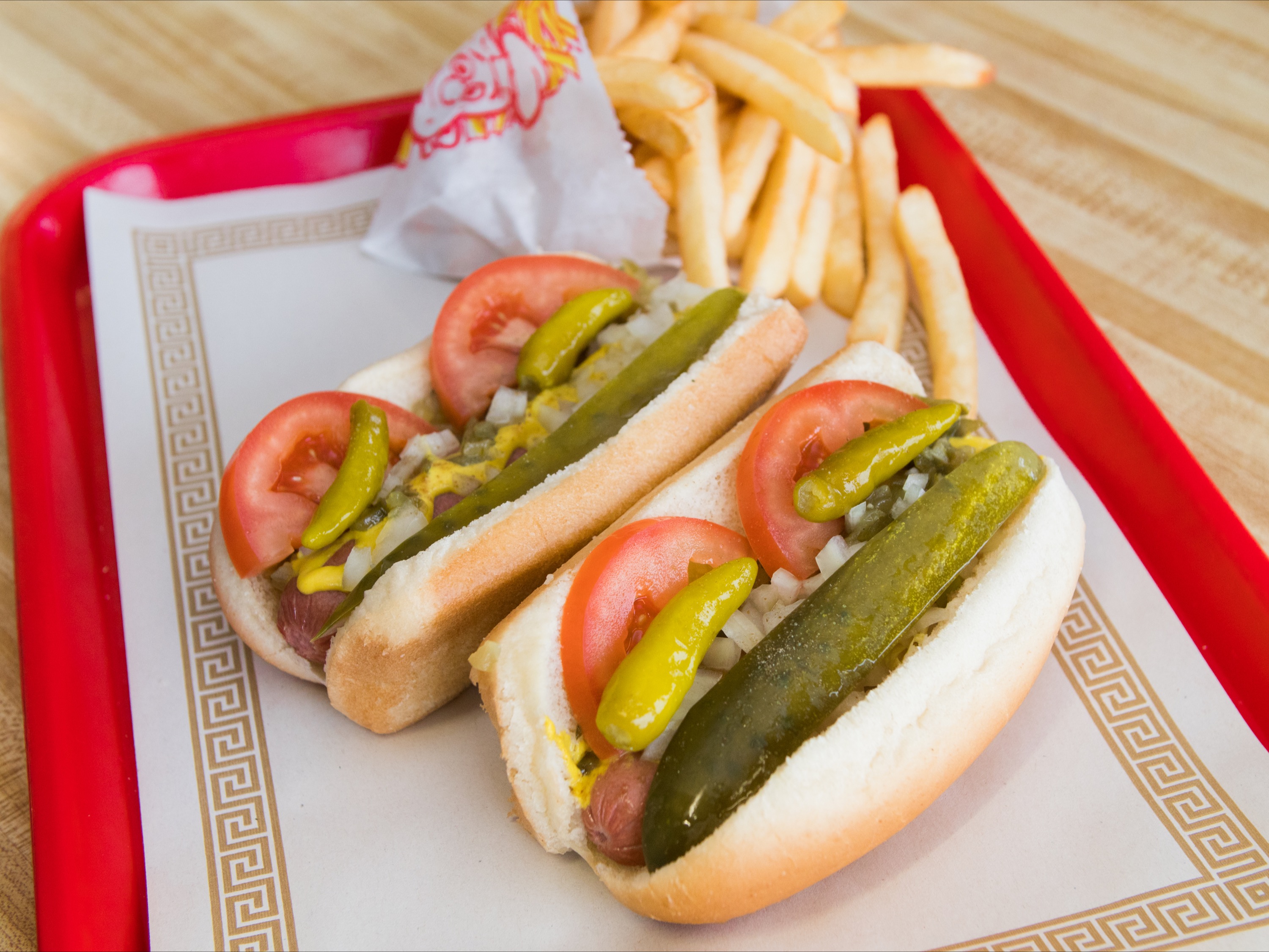 Order Hot Dog food online from Mr. Gyros store, Oak Lawn on bringmethat.com
