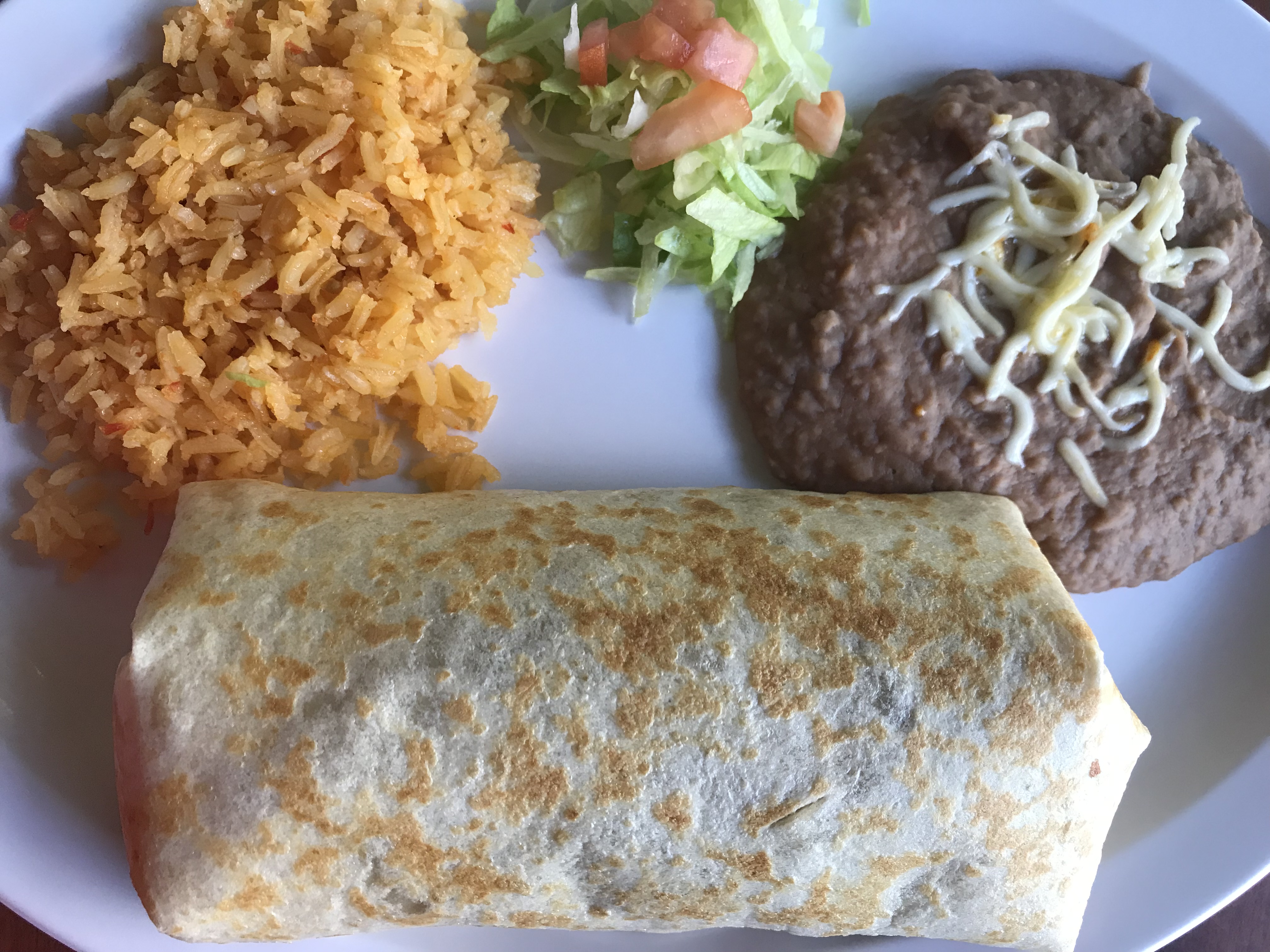 Order Burrito Plate food online from Papacito's Mexican Grille & Catering Service store, Chicago on bringmethat.com
