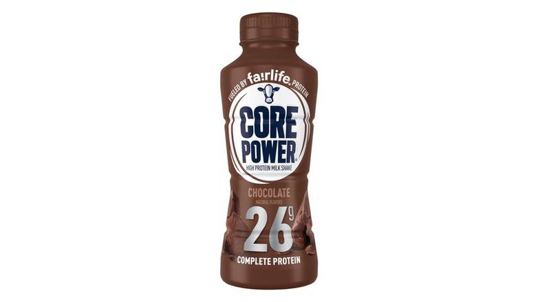 Order Core Power Protein Chocolate 26G Bottle food online from Trumbull Mobil store, Trumbull on bringmethat.com