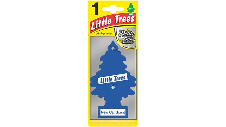 Order Car Freshener 76171101891 Yellow Little Trees Air Freshener New Car Scent food online from Route 7 Food Mart store, Norwalk on bringmethat.com