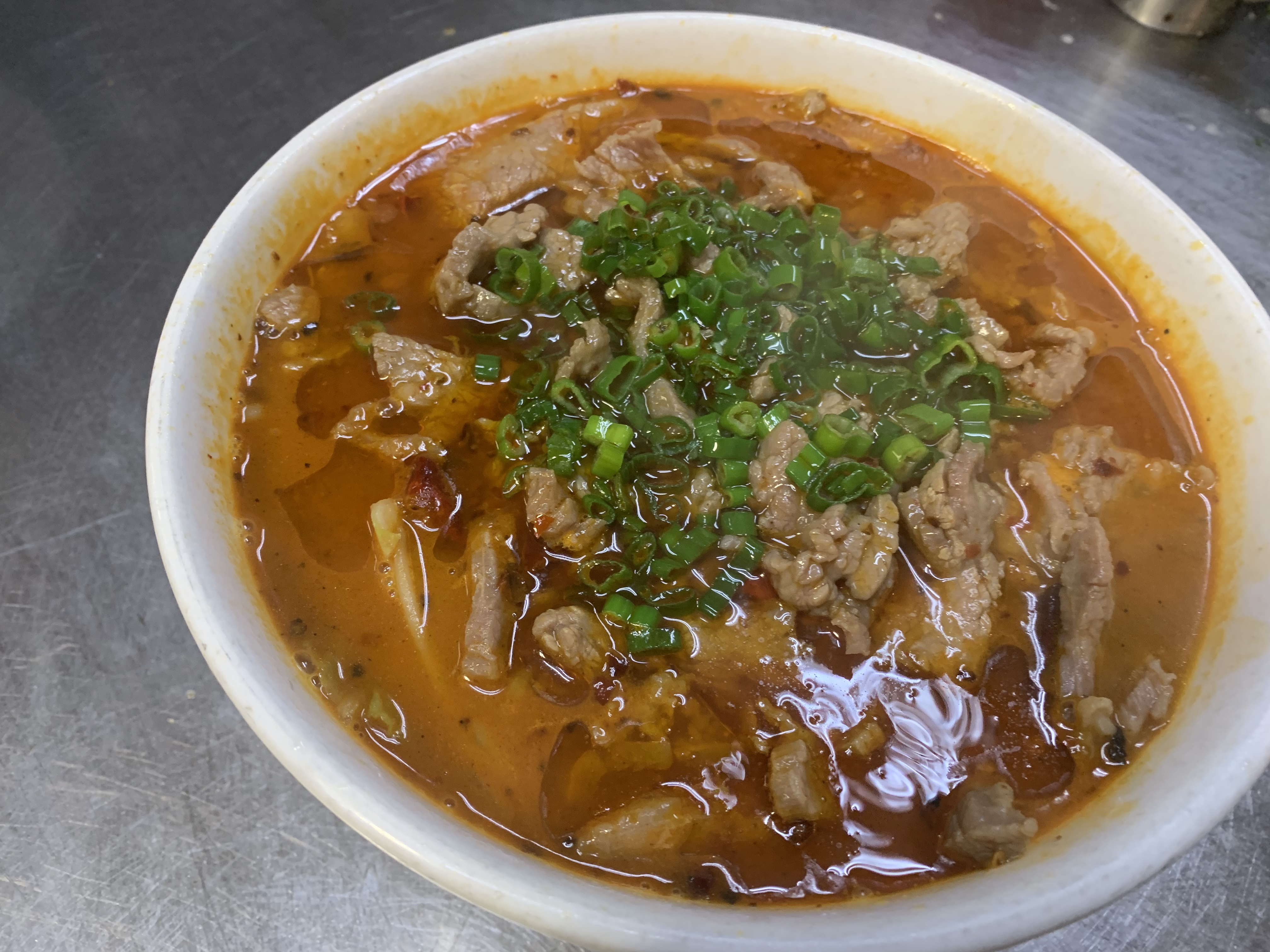 Order 66. Boiled Beef in Spicy  Szechuan Sauce food online from China Cafe store, Chicago on bringmethat.com