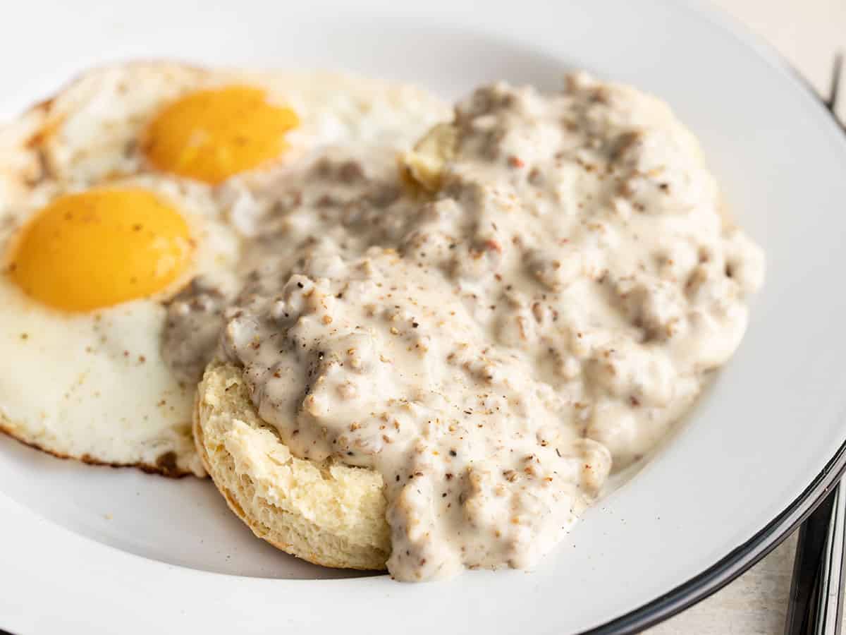 Order Biscuit & Gravy Plate food online from Neal Coffee Shop store, San Mateo on bringmethat.com