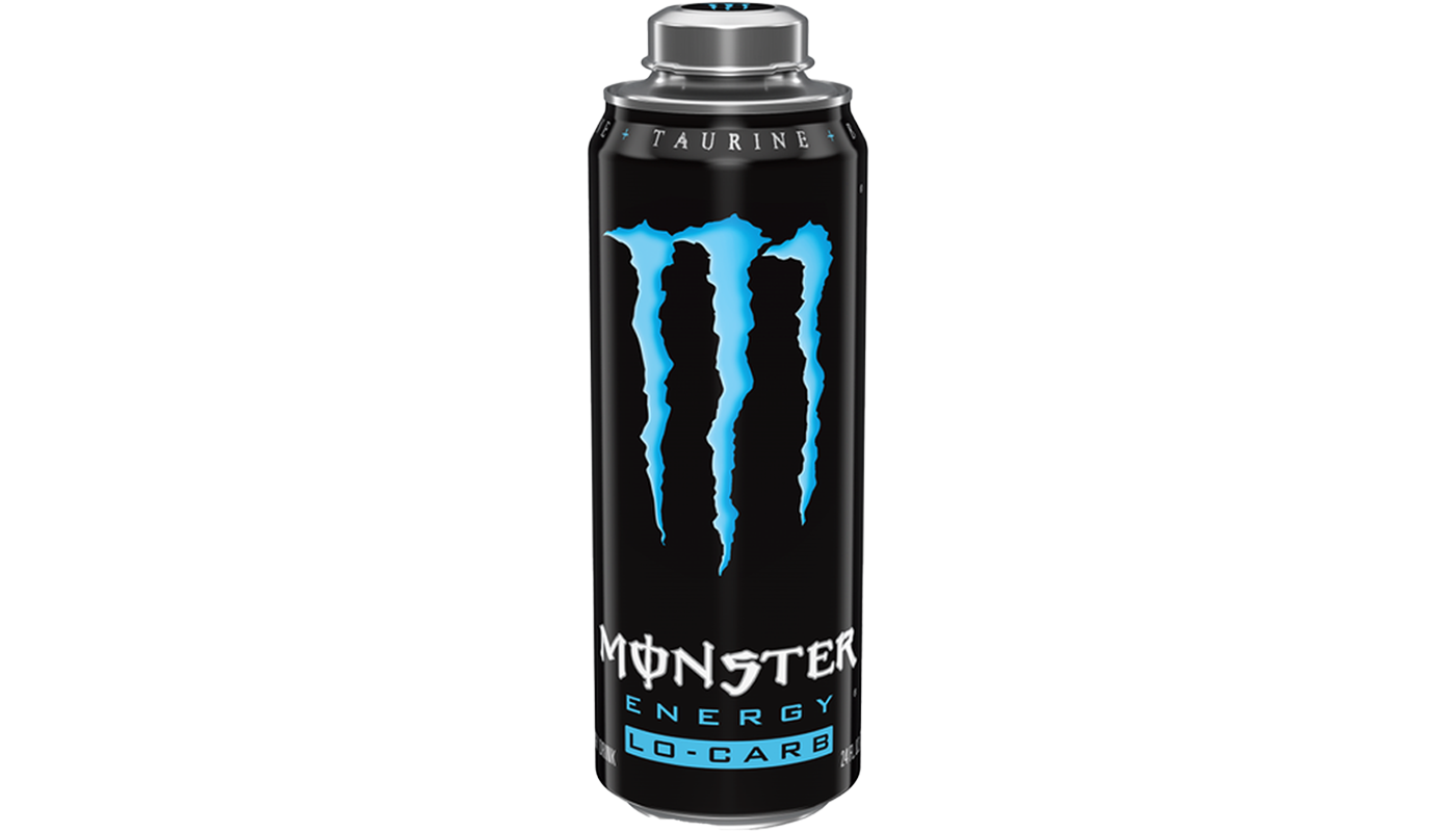 Order Monster Lo Carb Energy 24oz food online from Extramile store, Desert Hot Springs on bringmethat.com
