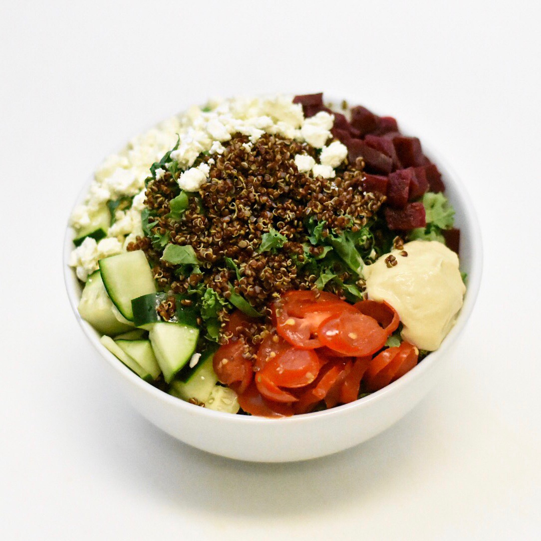 Order Hummus and Beet Bowl food online from Beyond Juicery And Eatery store, Detroit on bringmethat.com
