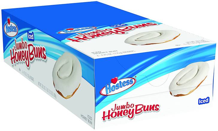 Order Hostess Jumbo Iced Honey Buns food online from Pepack Sunoco store, Peapack on bringmethat.com