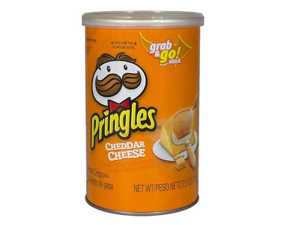 Order Pringles Cheddar (2.5 oz) food online from Shell store, Gaithersburg on bringmethat.com