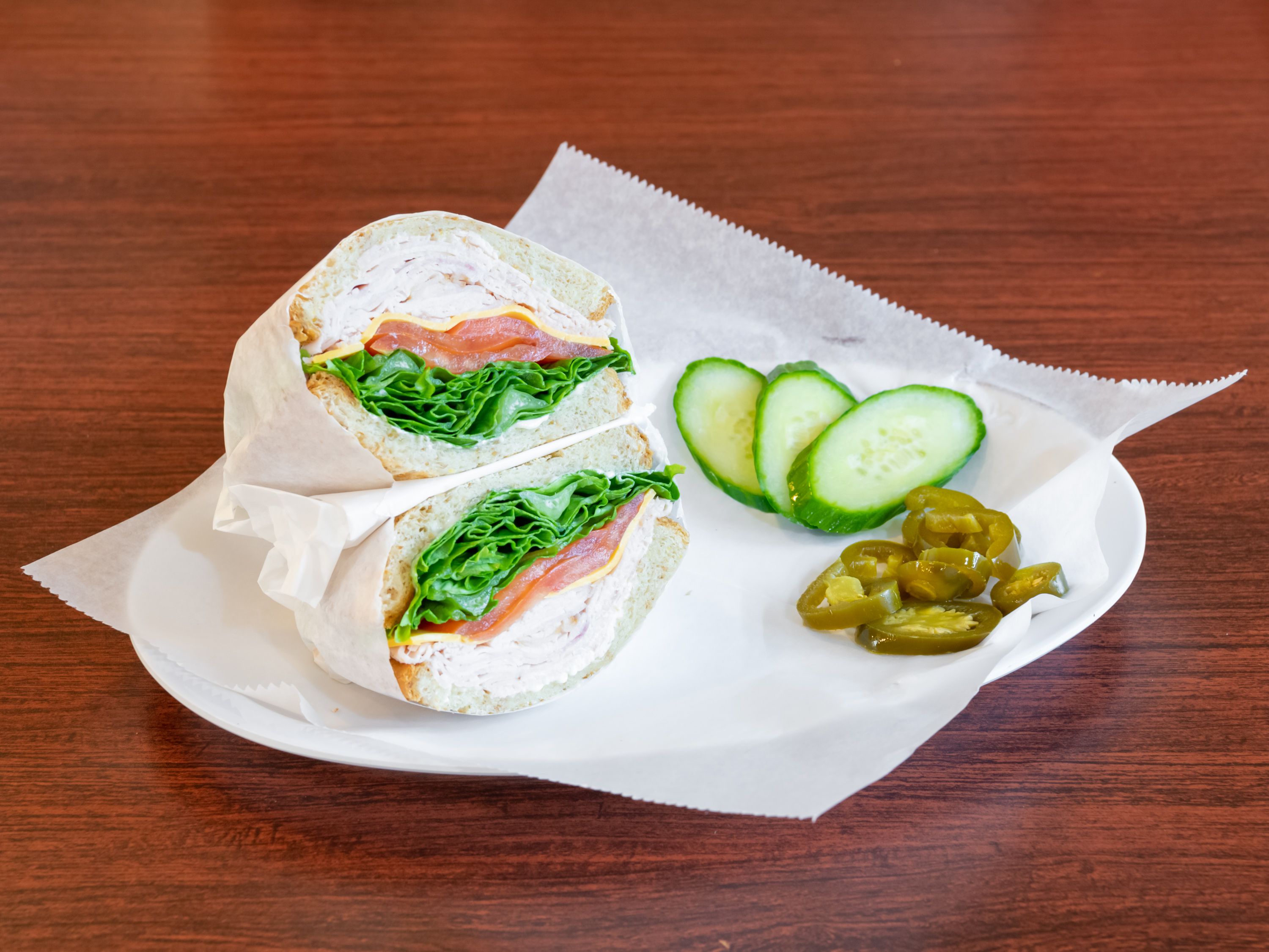 Order Turkey Supreme Sandwich food online from Z Cafe store, Walnut Creek on bringmethat.com