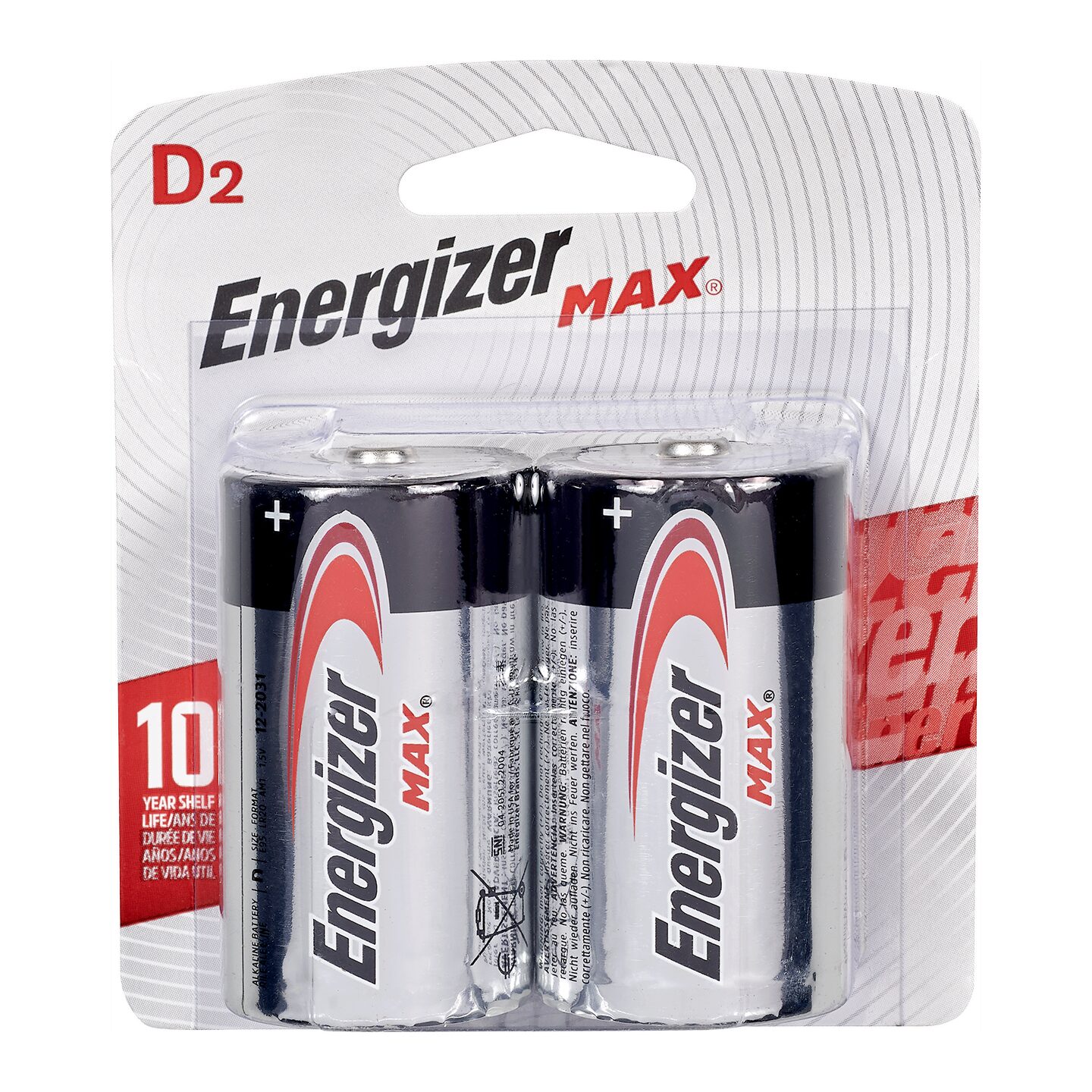 Order Energizer Size D 2pk food online from Sheetz store, Pittsburgh on bringmethat.com