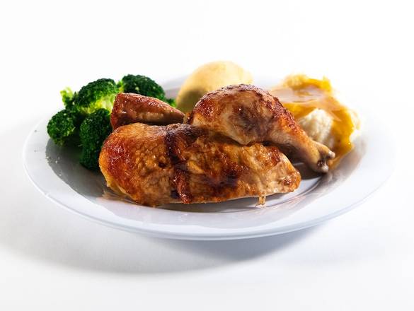 Order Half Rotisserie Chicken food online from Boston Market store, Dover on bringmethat.com