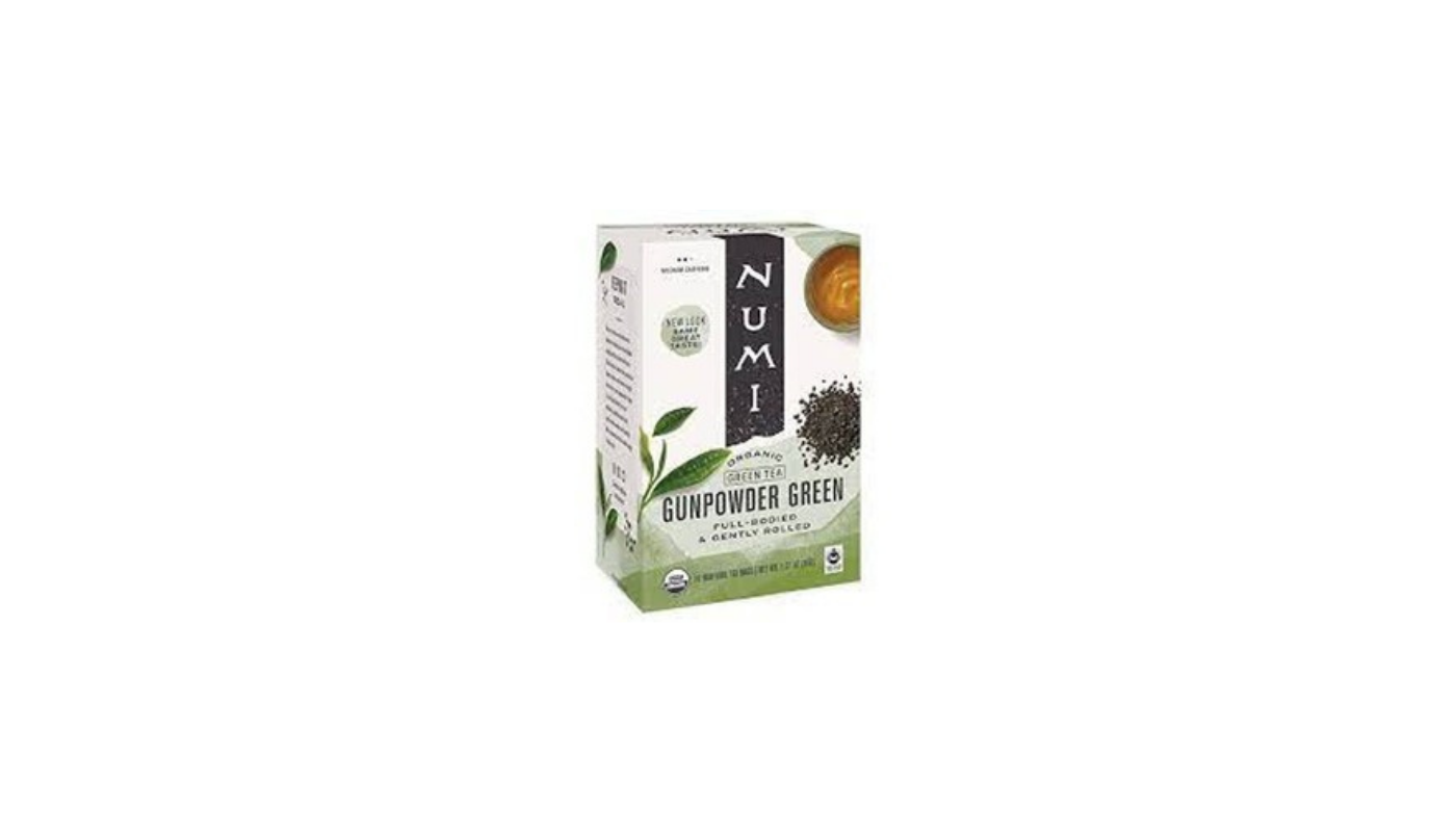 Order Numi Tea Bag Gun Powder Green food online from Luv Mart store, Santa Cruz on bringmethat.com