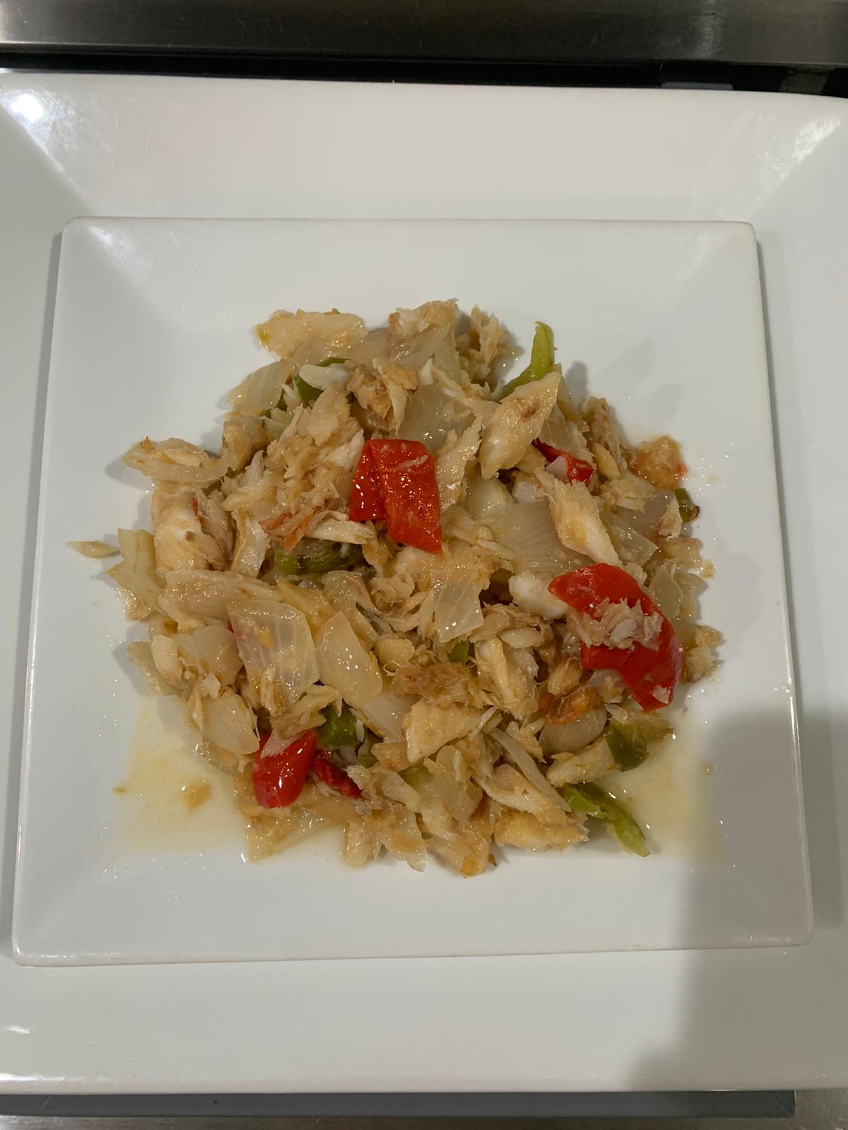Order Bacalao Guisado Lunch food online from Cocina Latina store, New York on bringmethat.com