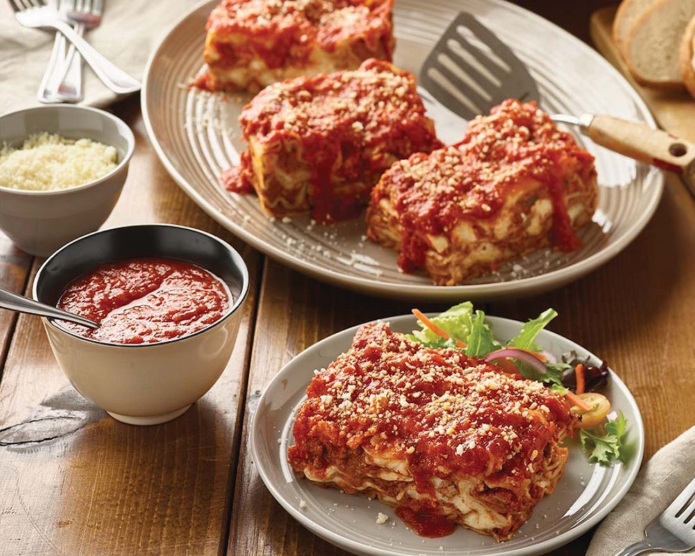 Order Family Bundle Lasagne food online from Carrabba's store, Omaha on bringmethat.com