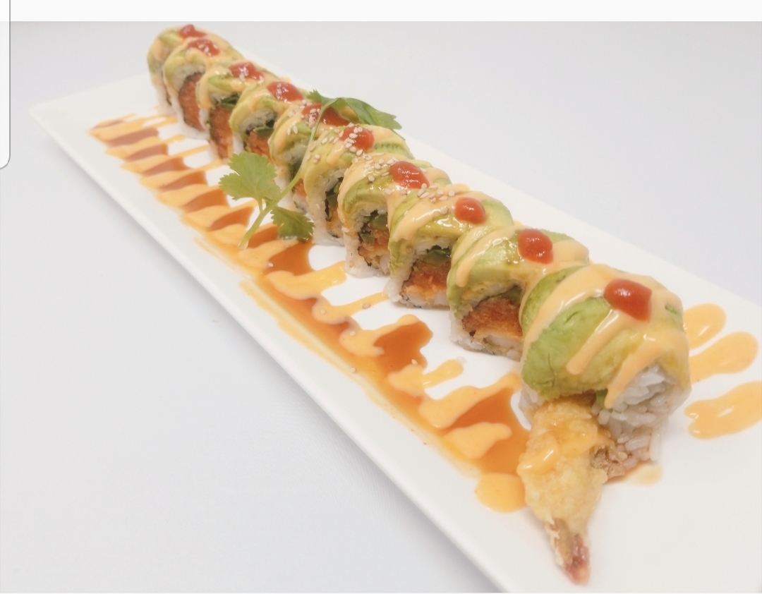 Order Green Dragon food online from Omoi Sushi store, Fountain Valley on bringmethat.com