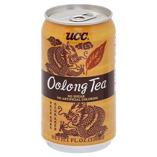 Order Oolong Tea 12oz Can (Delivery) food online from Ramen Hub & Poke store, Long Beach on bringmethat.com