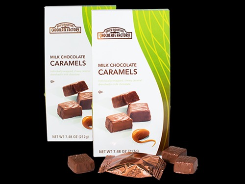 Order Bite Sized Milk Chocolate Caramels food online from Rocky Mountain Chocolate Factory store, Salt Lake City on bringmethat.com