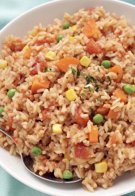 Order Spanish Rice food online from House Of Burrito Chicken & Pizza store, Waldwick on bringmethat.com