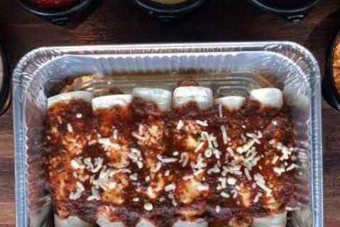 Order Burrito Family Meal food online from Frontera Mex-Mex Grill store, Sugar Hill on bringmethat.com