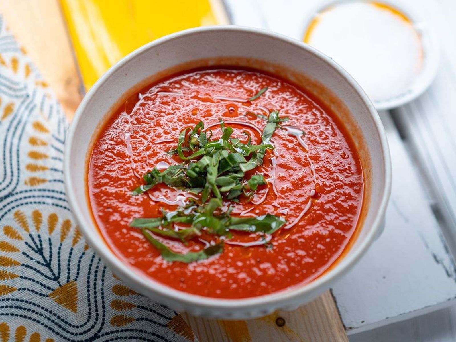 Order Fire Roasted Tomato Soup food online from Cheebo store, Redondo Beach on bringmethat.com
