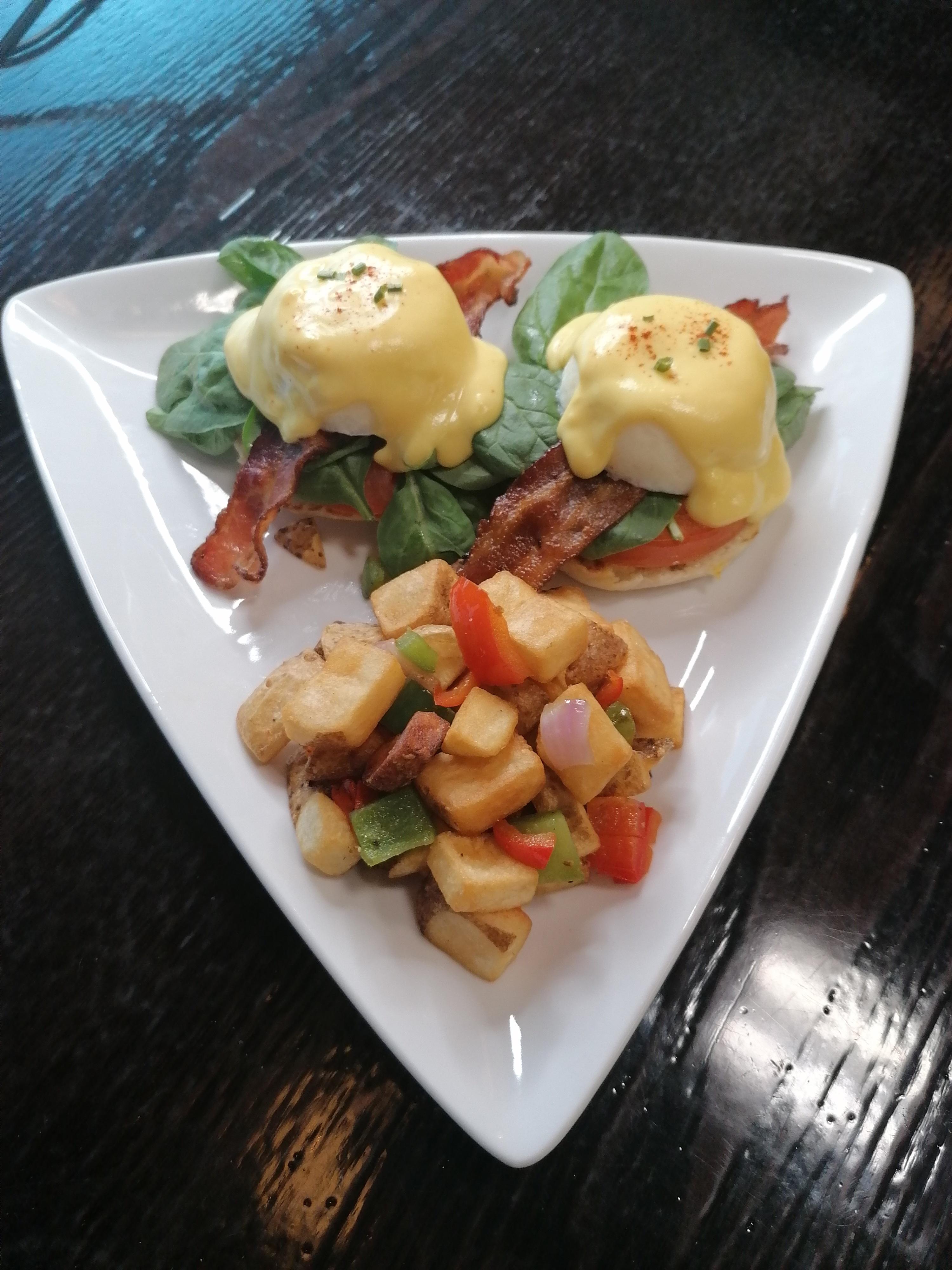 Order FLORENTINE BENEDICT food online from Wisk Am Eatery store, Prosper on bringmethat.com