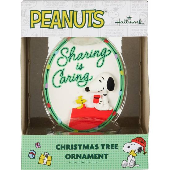 Order Hallmark Peanuts Snoopy and Woodstock Sharing is Caring Christmas Ornament food online from CVS store, FREEHOLD on bringmethat.com