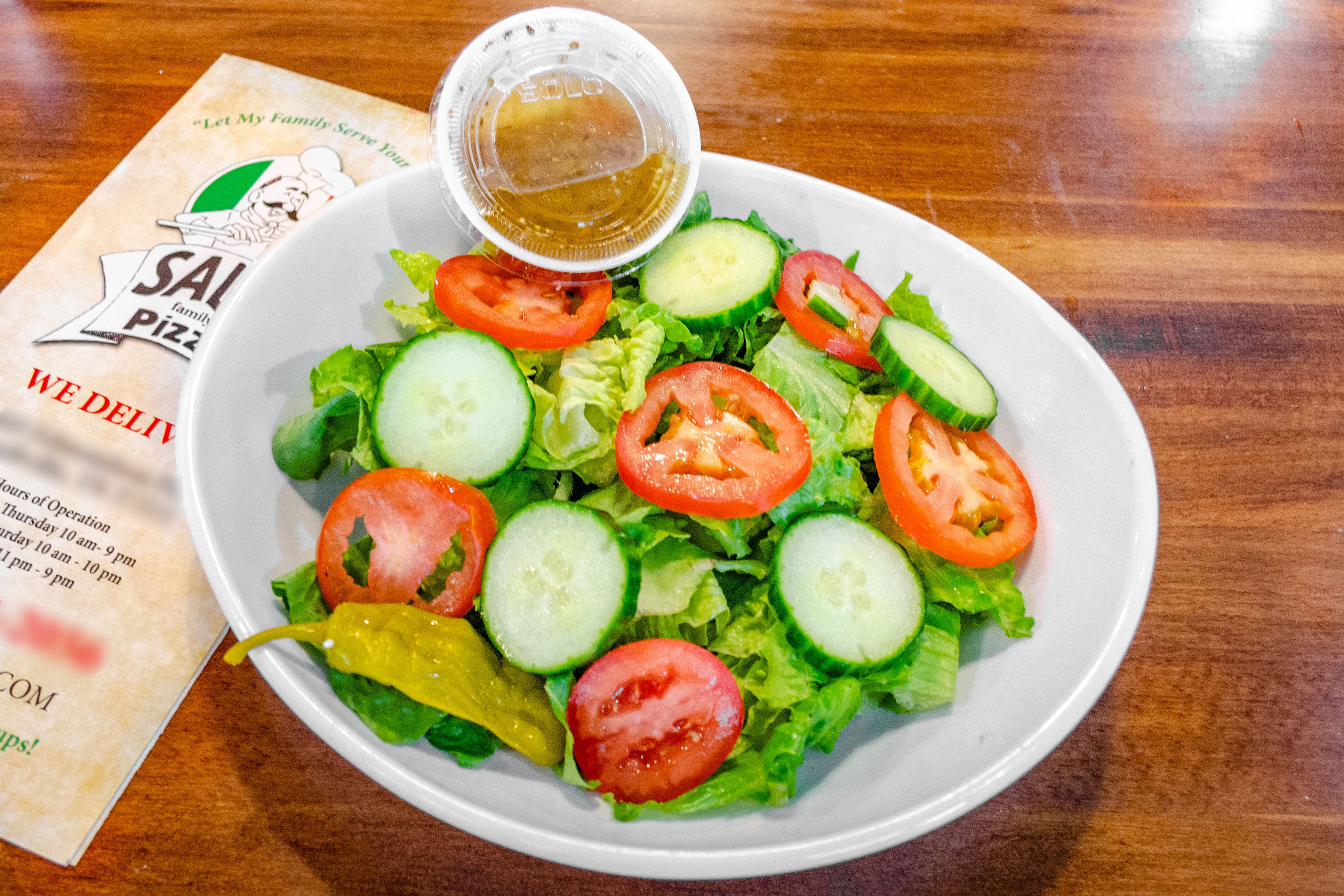 Order House Salad - Small food online from Sals Family Pizza store, Nashville on bringmethat.com