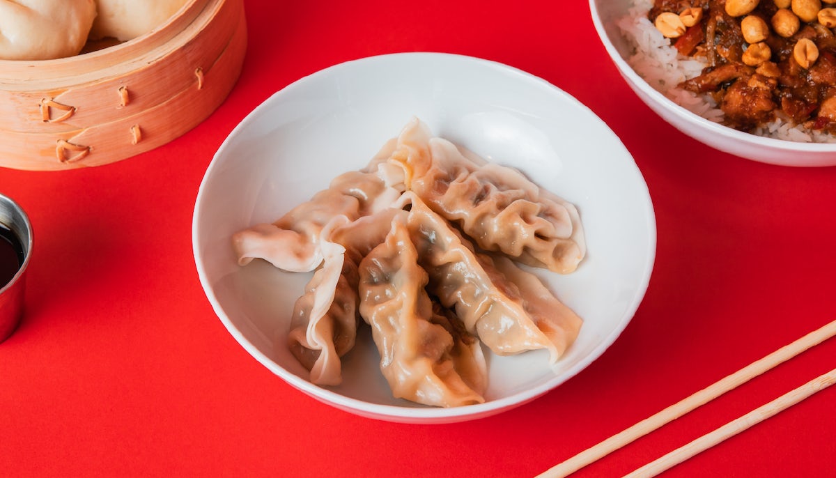 Order 5 Pack Dumplings food online from Wow Bao store, Yuba City on bringmethat.com