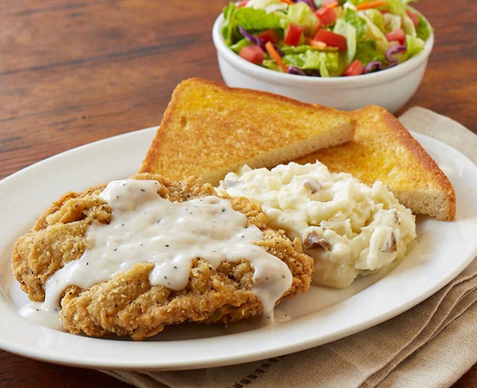 Order Country Fried Steak Dinner food online from Huddle House store, Chattanooga on bringmethat.com