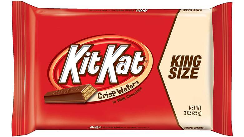 Order Kit KatÂ® Milk Chocolate King Size Candy Bar food online from Route 7 Food Mart store, Norwalk on bringmethat.com