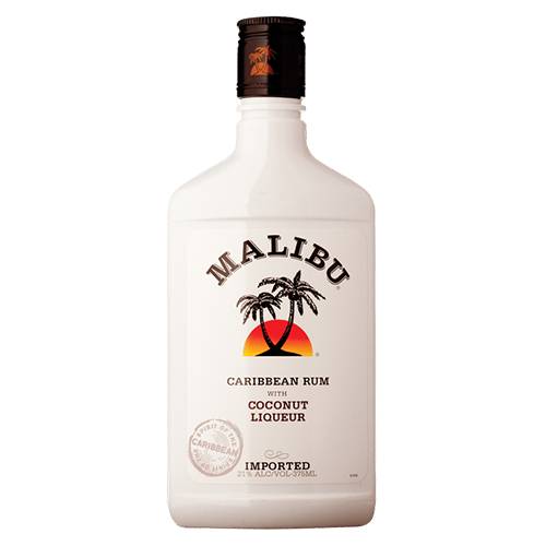 Order Malibu Coconut Rum - 375ml/Single food online from Bottle Shop & Spirits store, Los Alamitos on bringmethat.com
