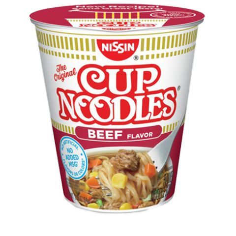 Order Cup Noodles Beef 2.25oz food online from Speedway store, Centerville on bringmethat.com