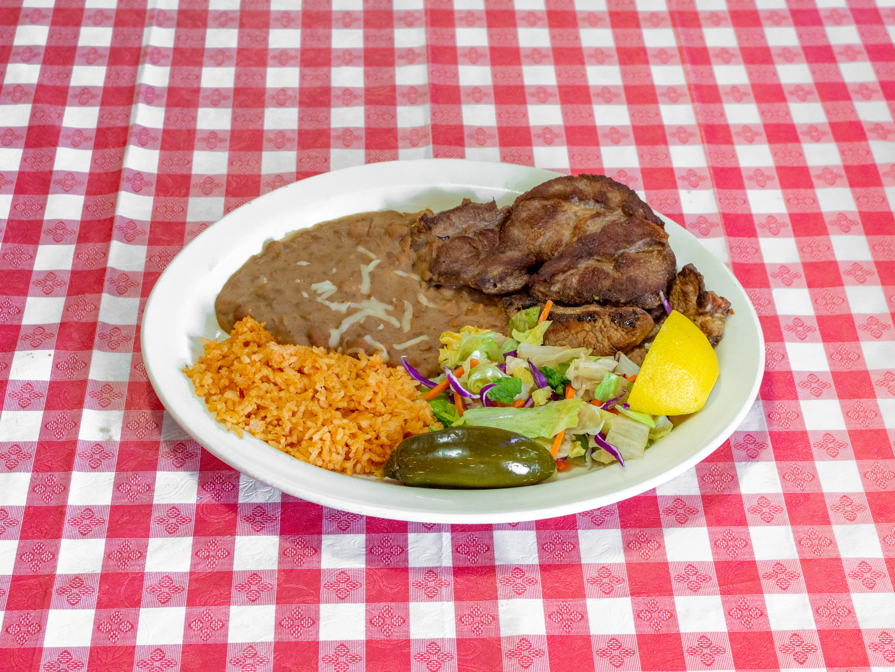 Order Steak Ranchero food online from Julia Mexican Restaurant store, Fresno on bringmethat.com